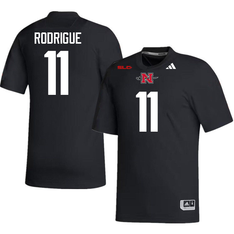 Nicholls Colonels #11 Ean Rodrigue College Football Jerseys,Uniforms Stitched-Black